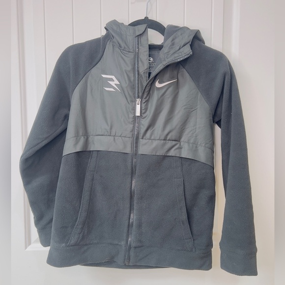 Nike Other - Nike 3BRAND Russell Wilson Arctic Fleece Water Resistant Jacket Boys Size Large